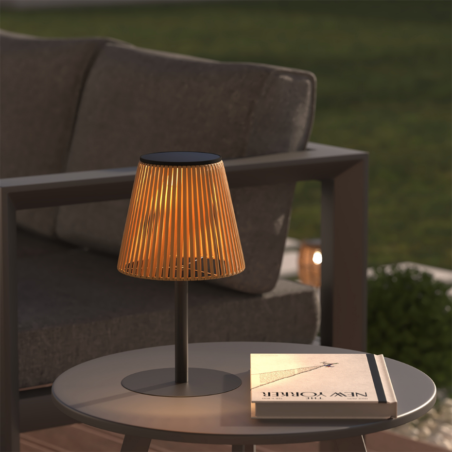 Lampe d'extérieur solaire USB KESSY