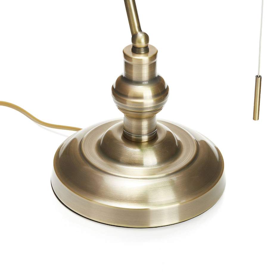 Lampe à poser en métal antique, Milenka