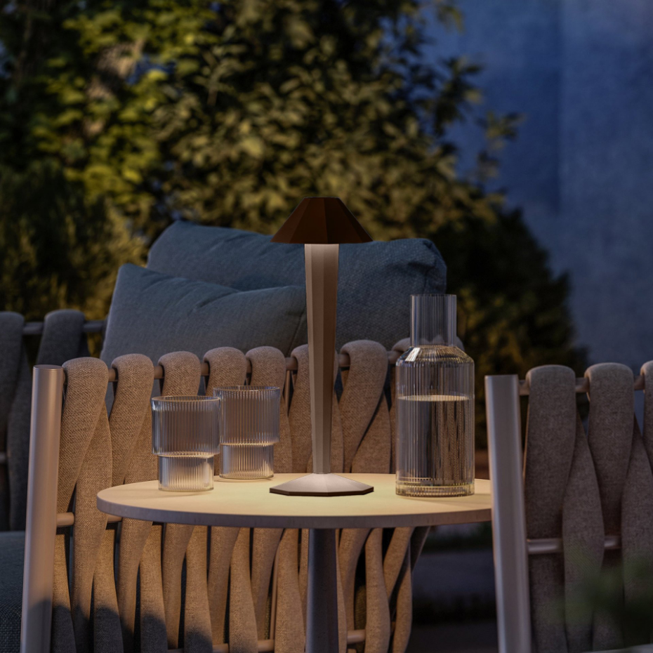 Lampe de table sans fil KRYPTON H35CM