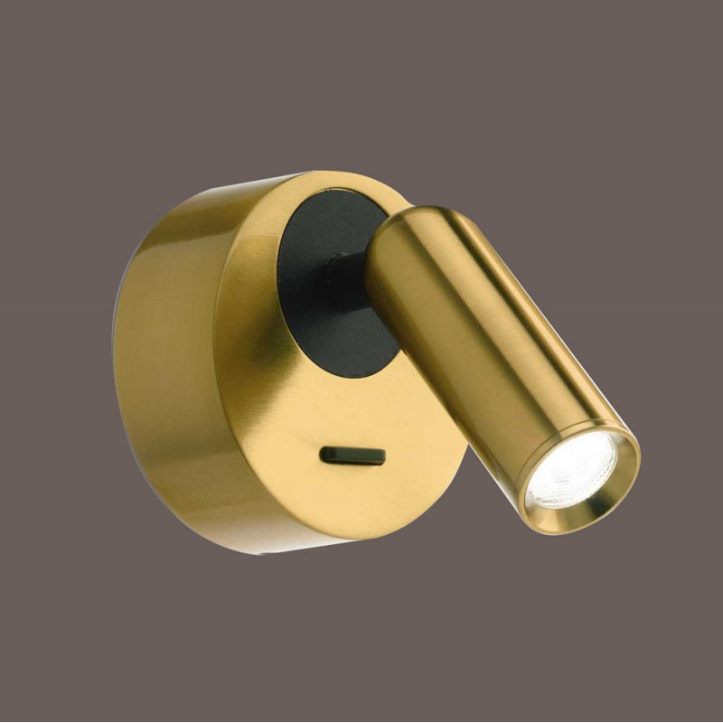 Applique De Chevet Laiton Led Orientable Anne