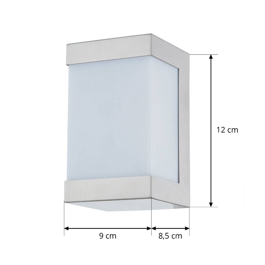 Applique extérieure en inox moderneLED