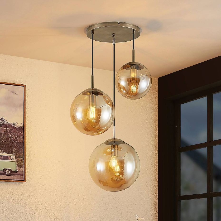 Suspension en verre moderne, Teeja