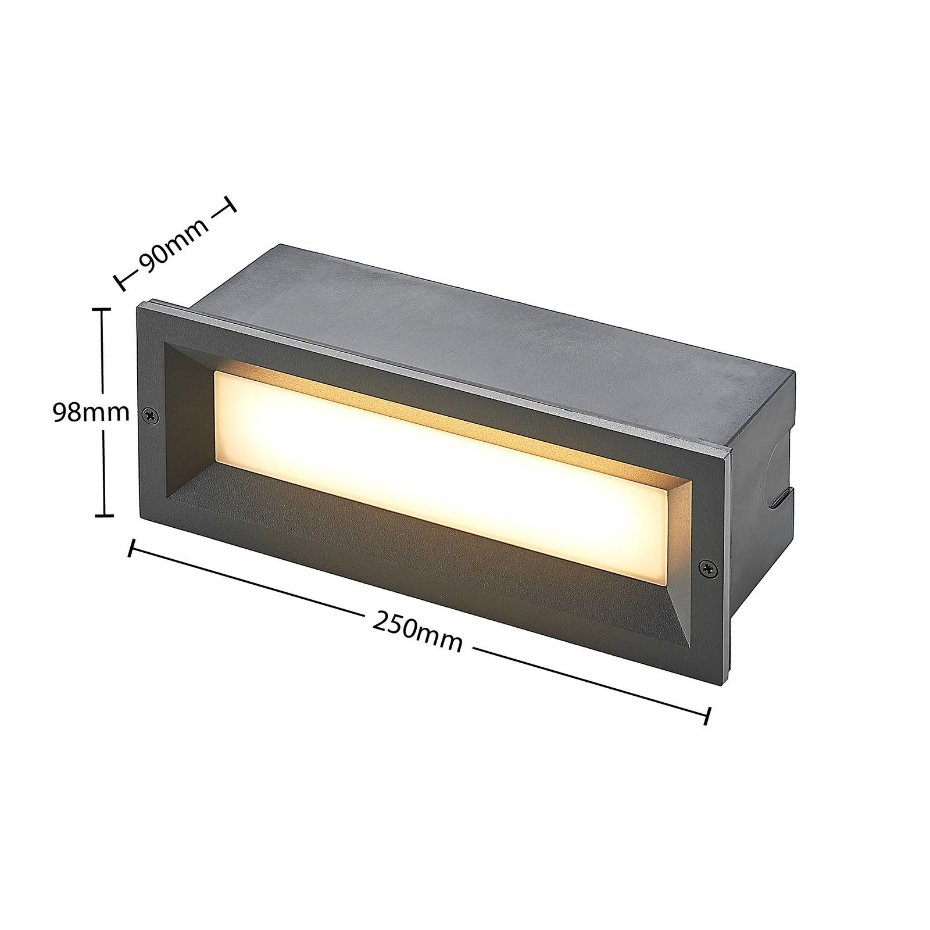 Applique extérieure en aluminium moderneLED
