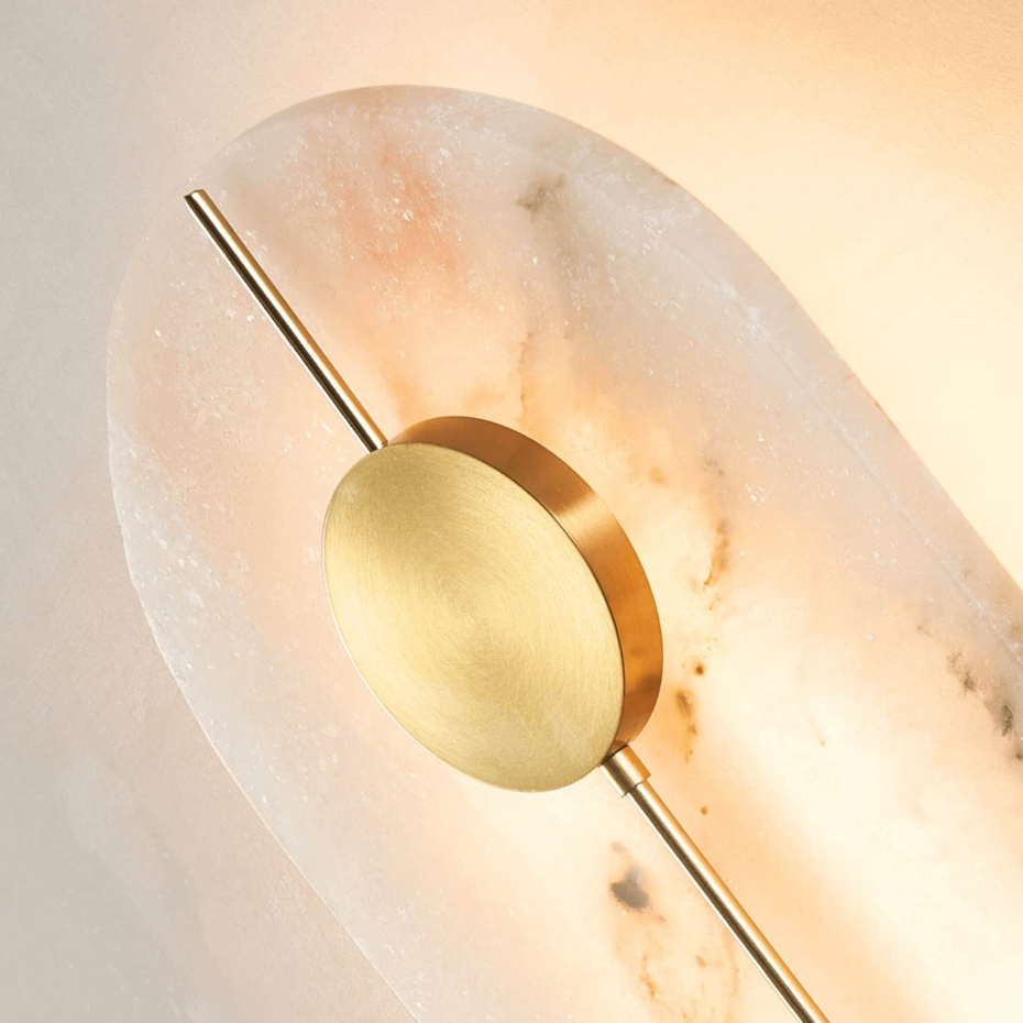 Applique LED marbre naturel - CALIZIA
