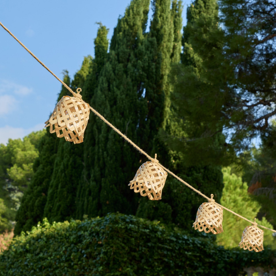 Guirlande solaire NOYA HYBRID 10 ampoules 8M