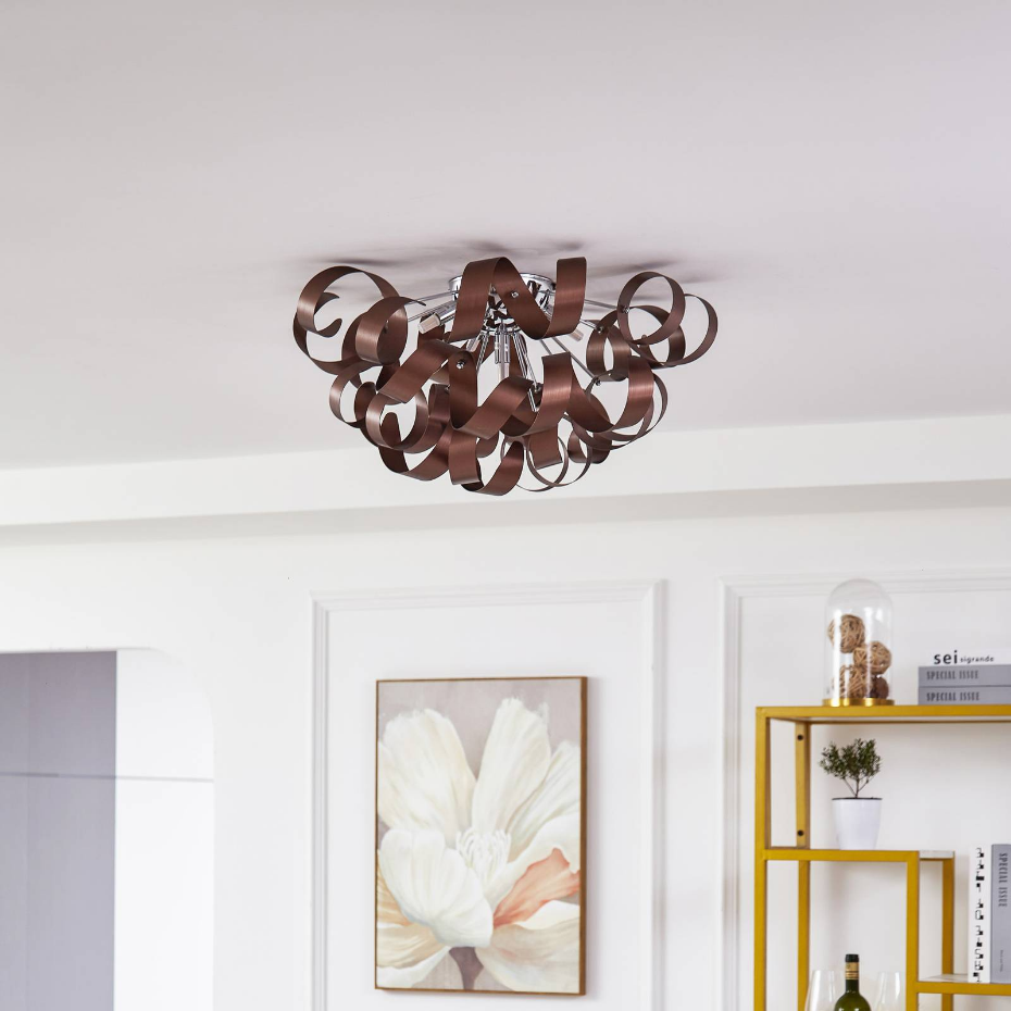 Plafonnier en aluminium design, Kaelor
