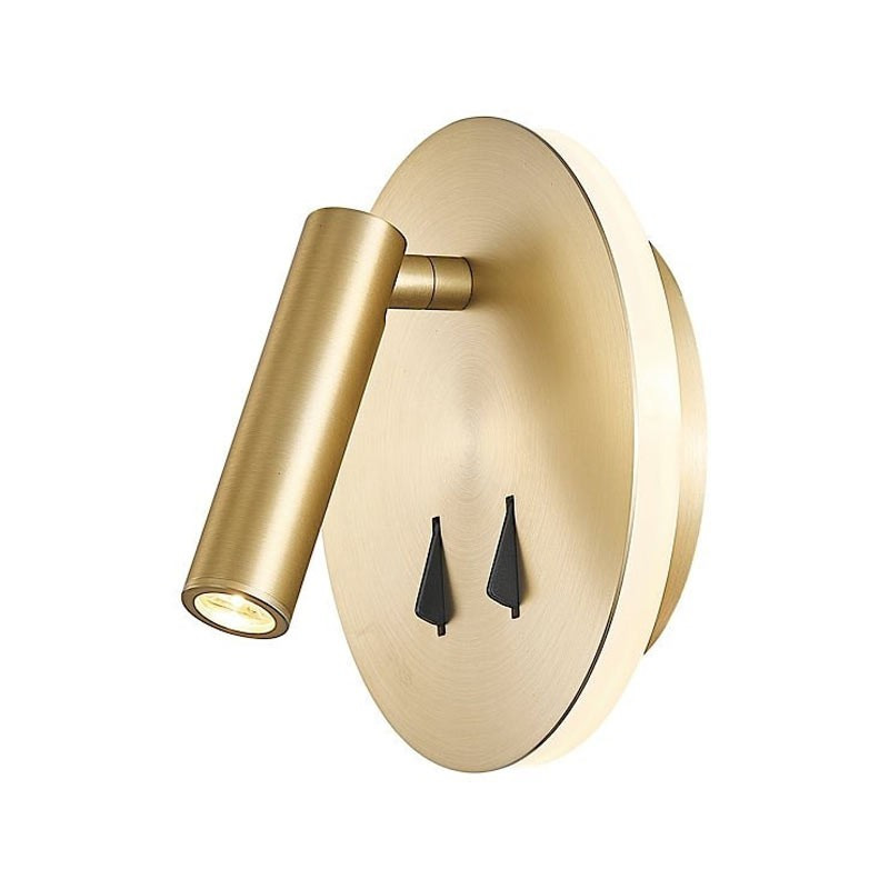 Applique Tête De Lit Cayman Doré A Led