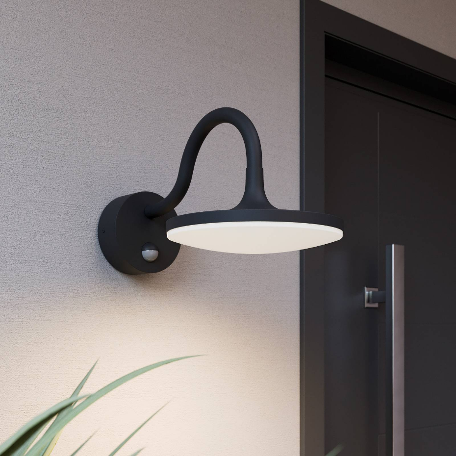 Applique extérieure en aluminium moderneLED