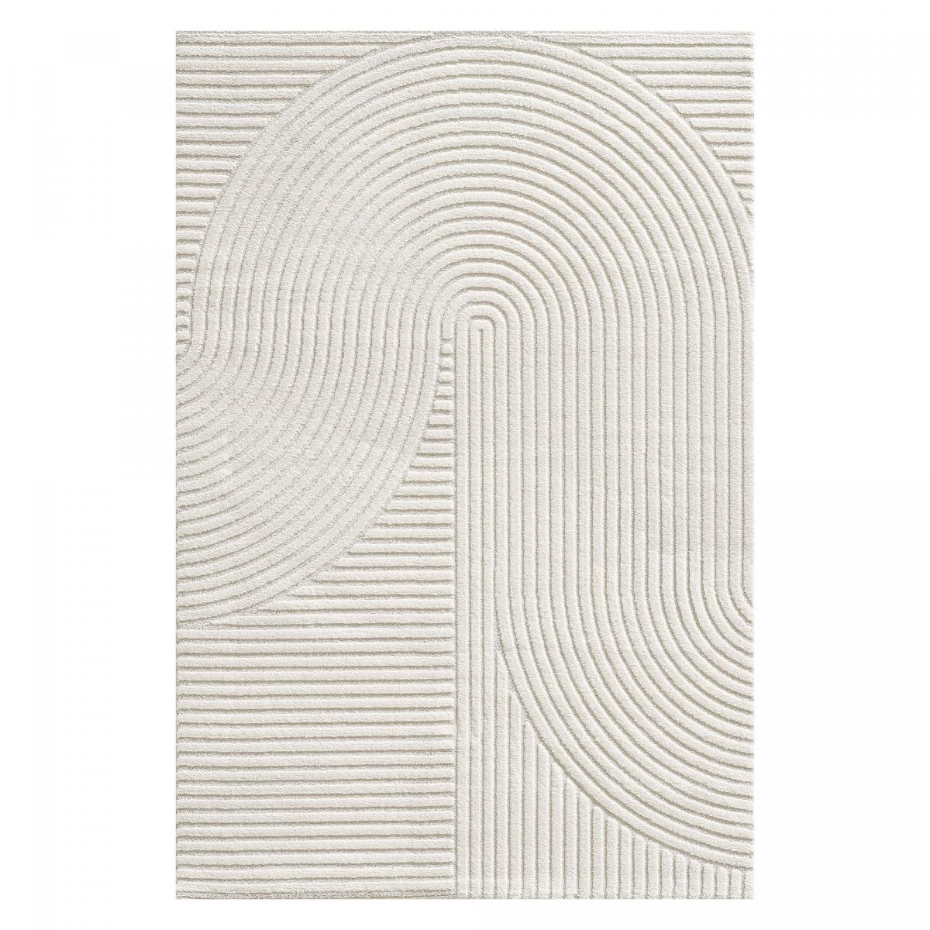 Tapis tissé à motif simple LYN9 B pour salon et chambre à coucher