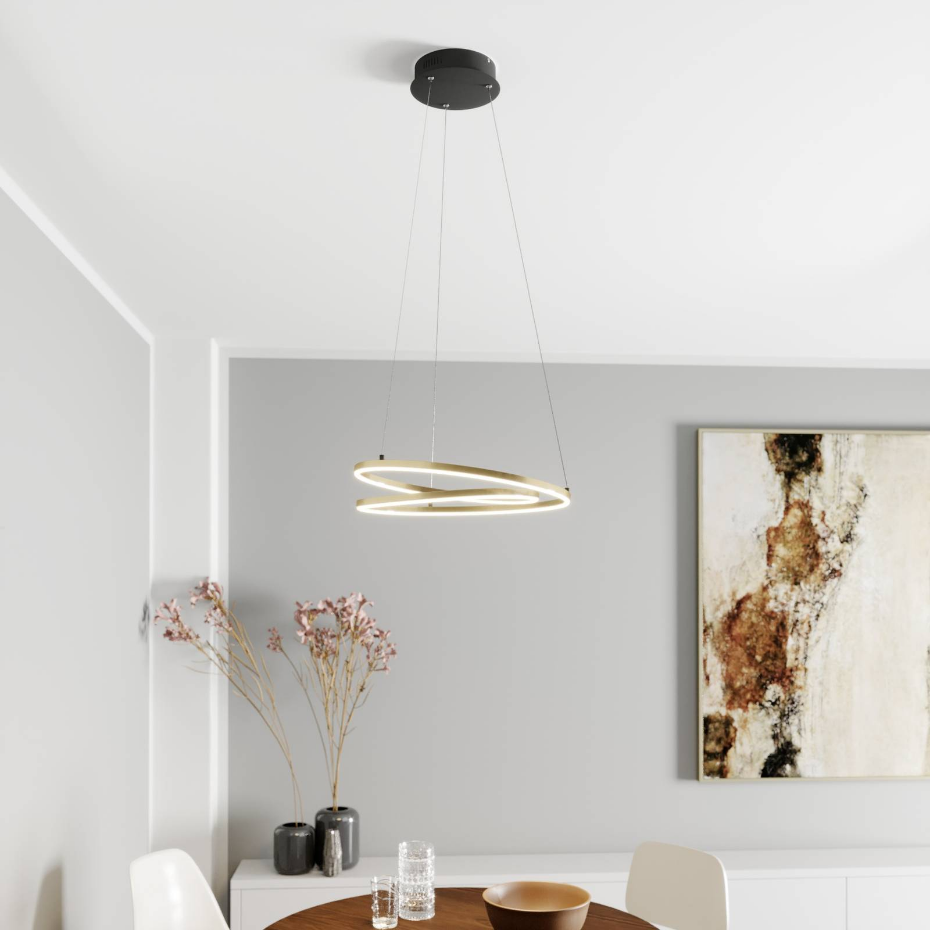 Suspension en aluminium moderneLED, Davian