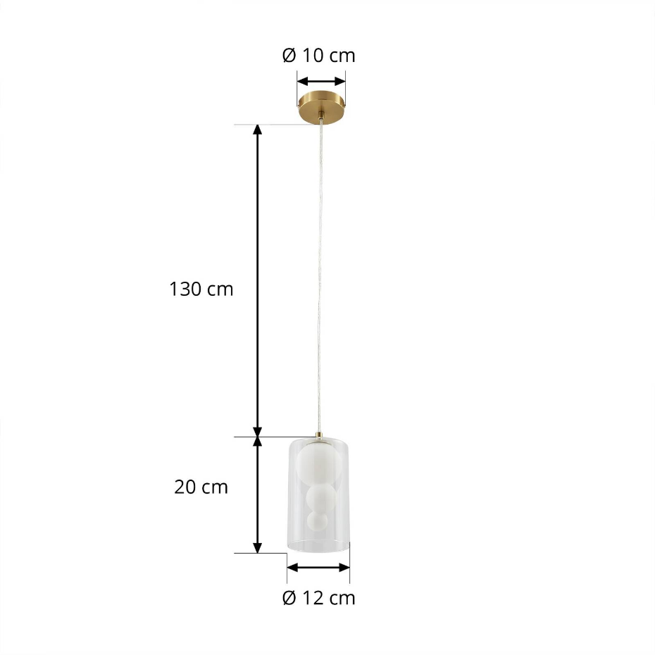 Suspension en verre moderne, Kupla