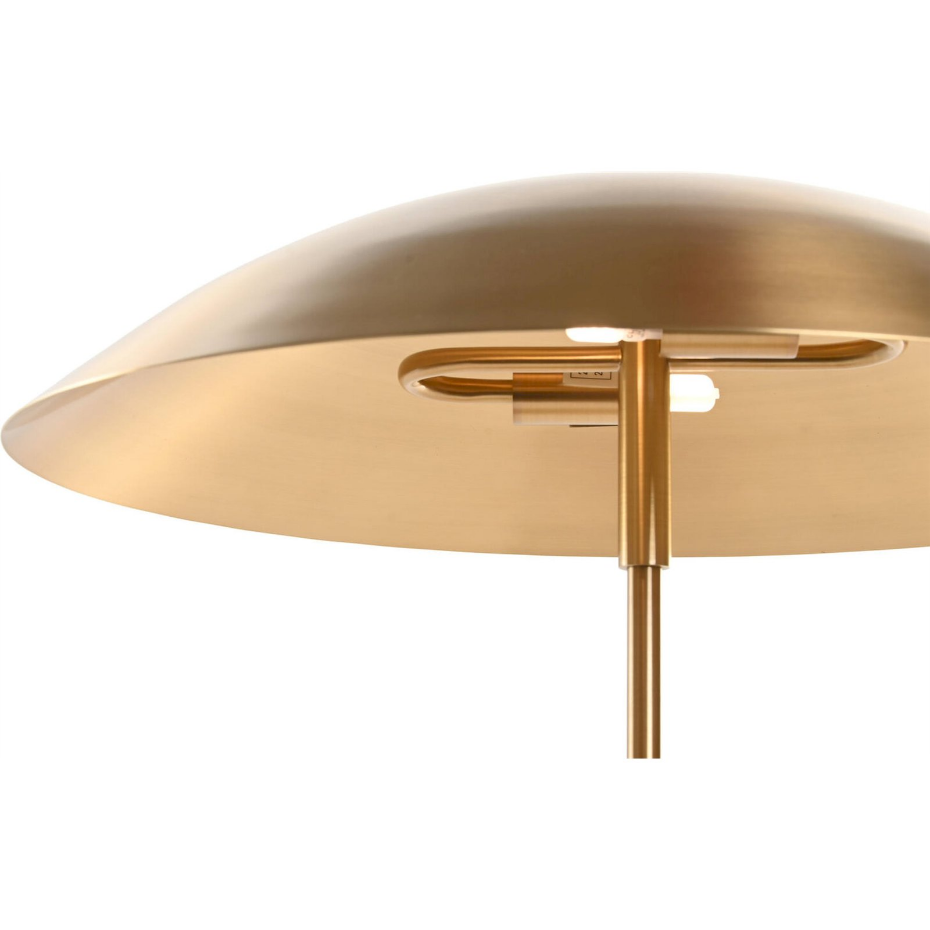 Lampe de table en laiton rond Item Home India Lamps 1c25