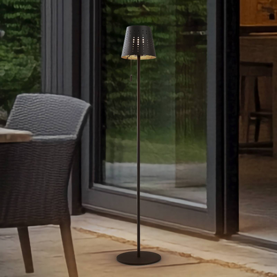 Lampe solaire en métalLED, Hilario