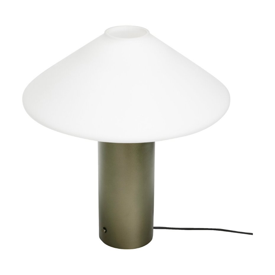 Lampe de table en fer et verre ORBIT