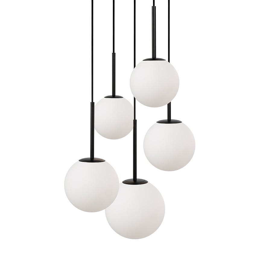 Suspension 5 globes en grappe ajustables DELTONA