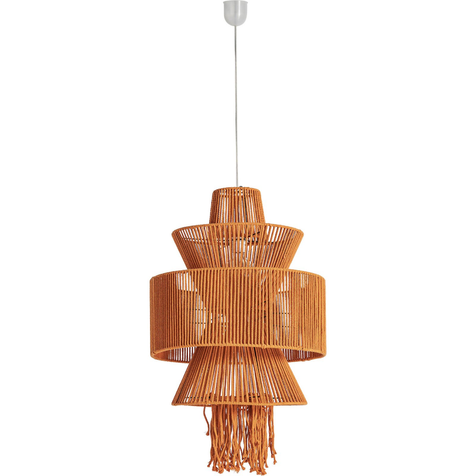 Lustre bohème en coton à suspendre