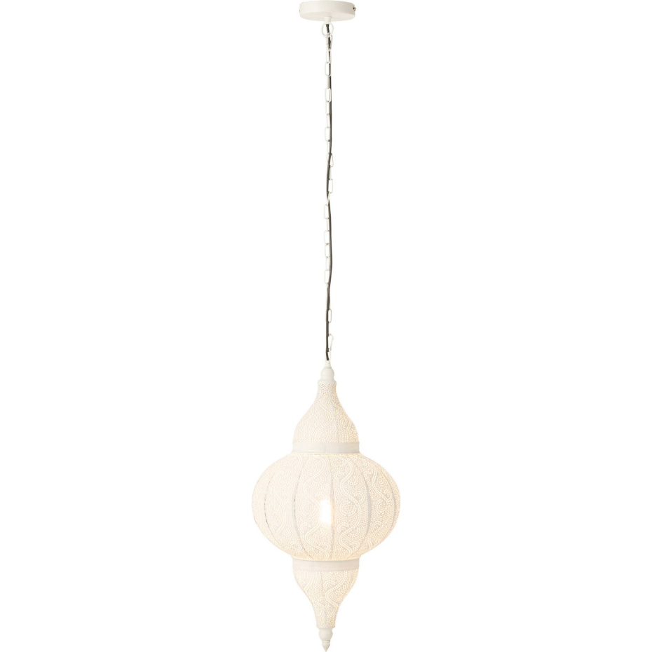 Suspension en métal design oriental organique