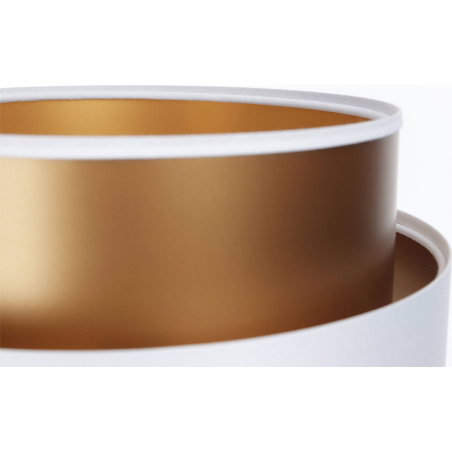 Lampe à poser ronde en PVC Duo ellegant