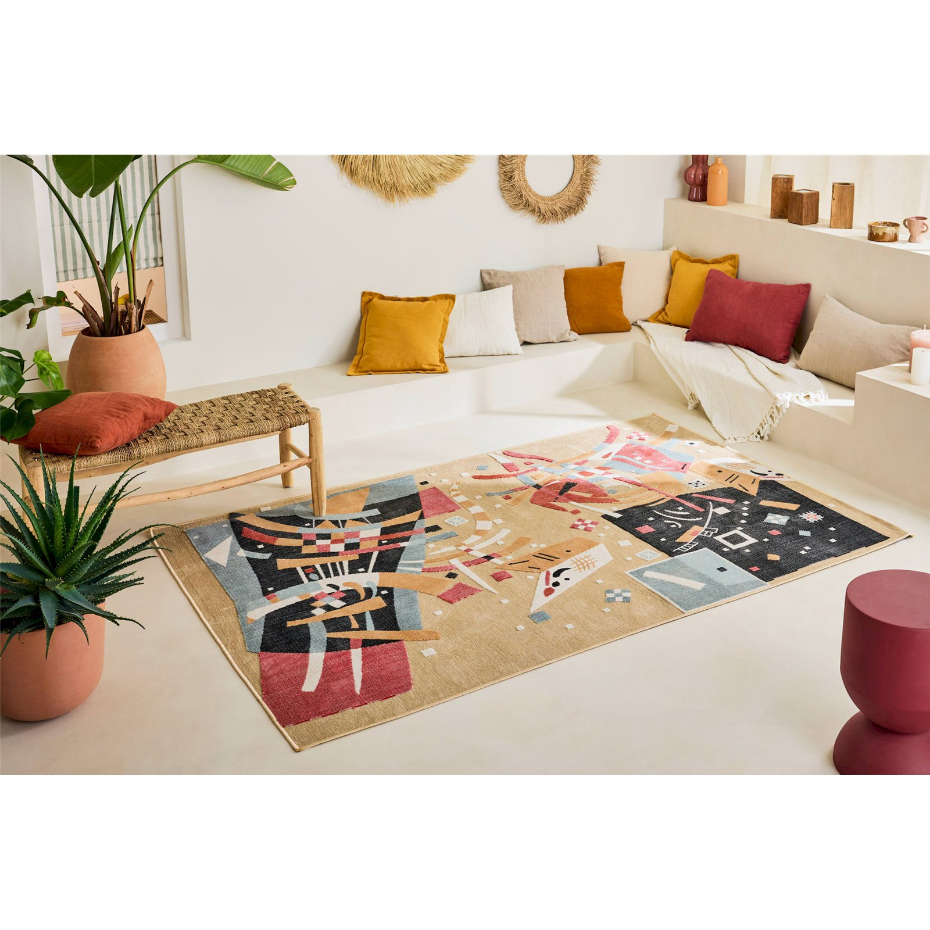 Tapis en polypropylène rectangulaire GARDEN