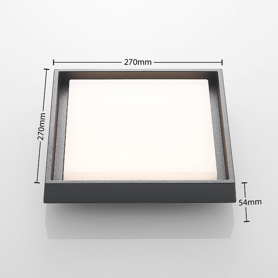 Plafonnier extérieur en aluminium moderneLED