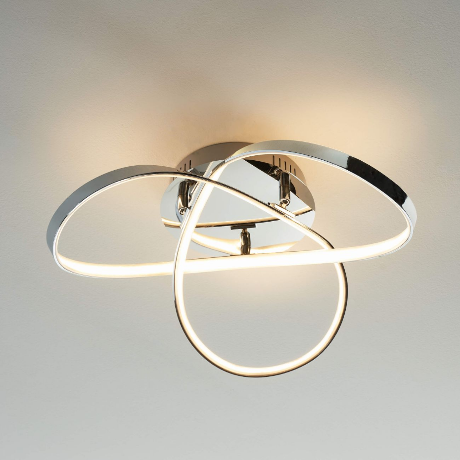 Plafonnier LED design 3 boucles - ACHT