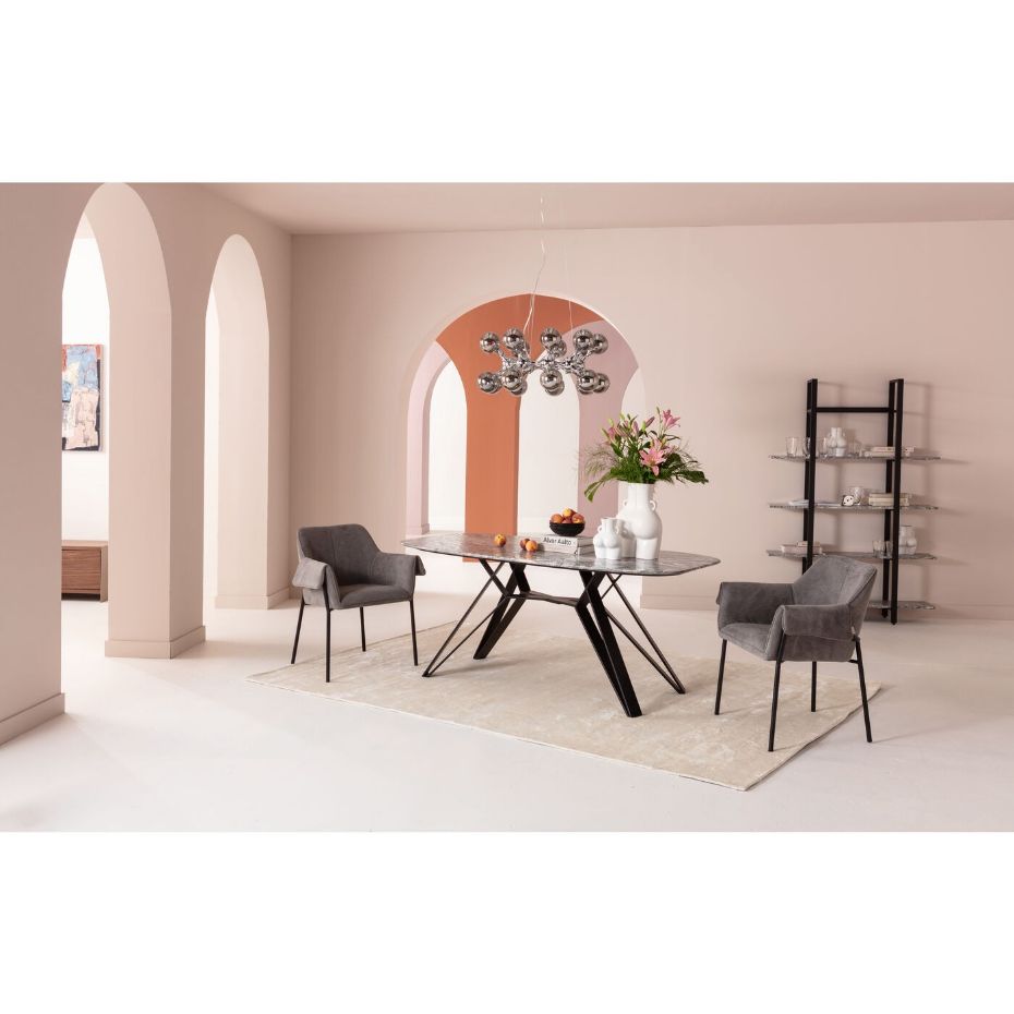 Suspension 18 abat-jours en verre, ATOMIC BALLS