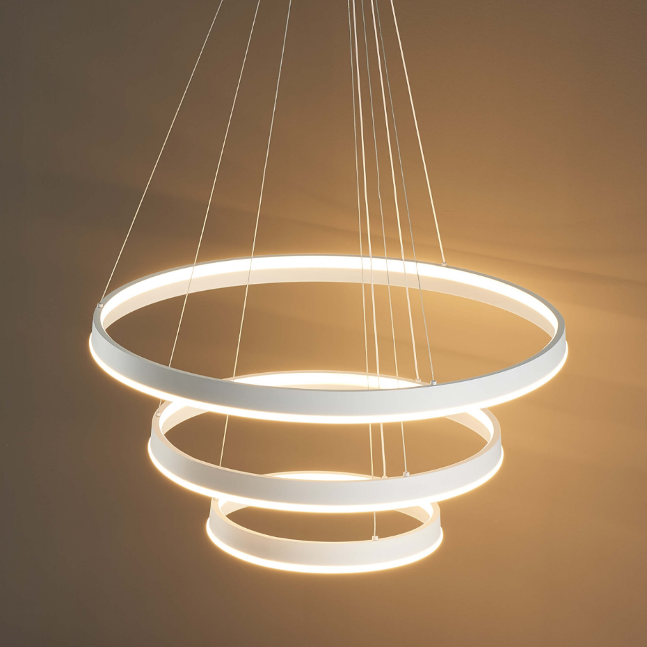 Suspension à trois anneaux LED - NETTUNO