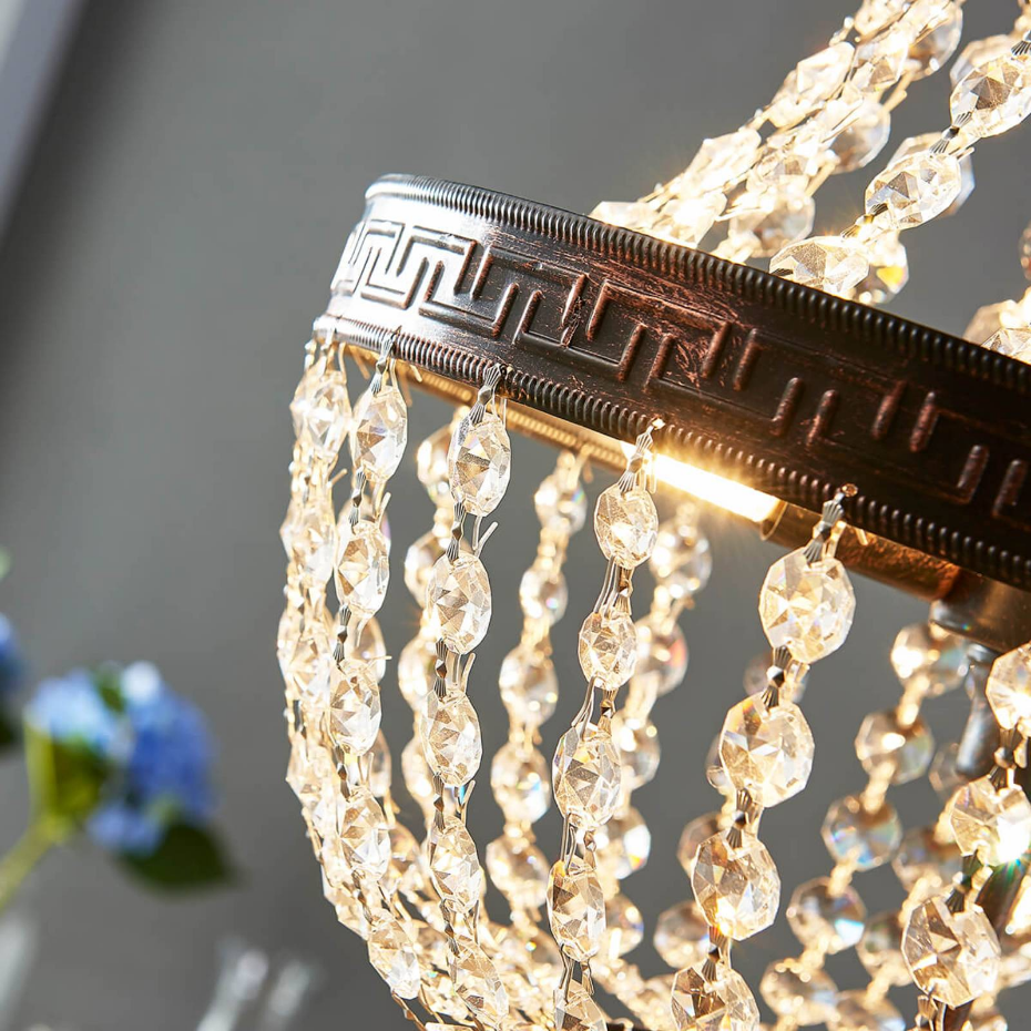 Suspension en cristal antique, Jorve
