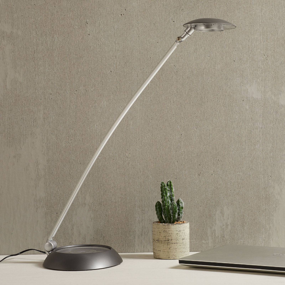 Lampe de bureau en aluminium et acier, FOREVER
