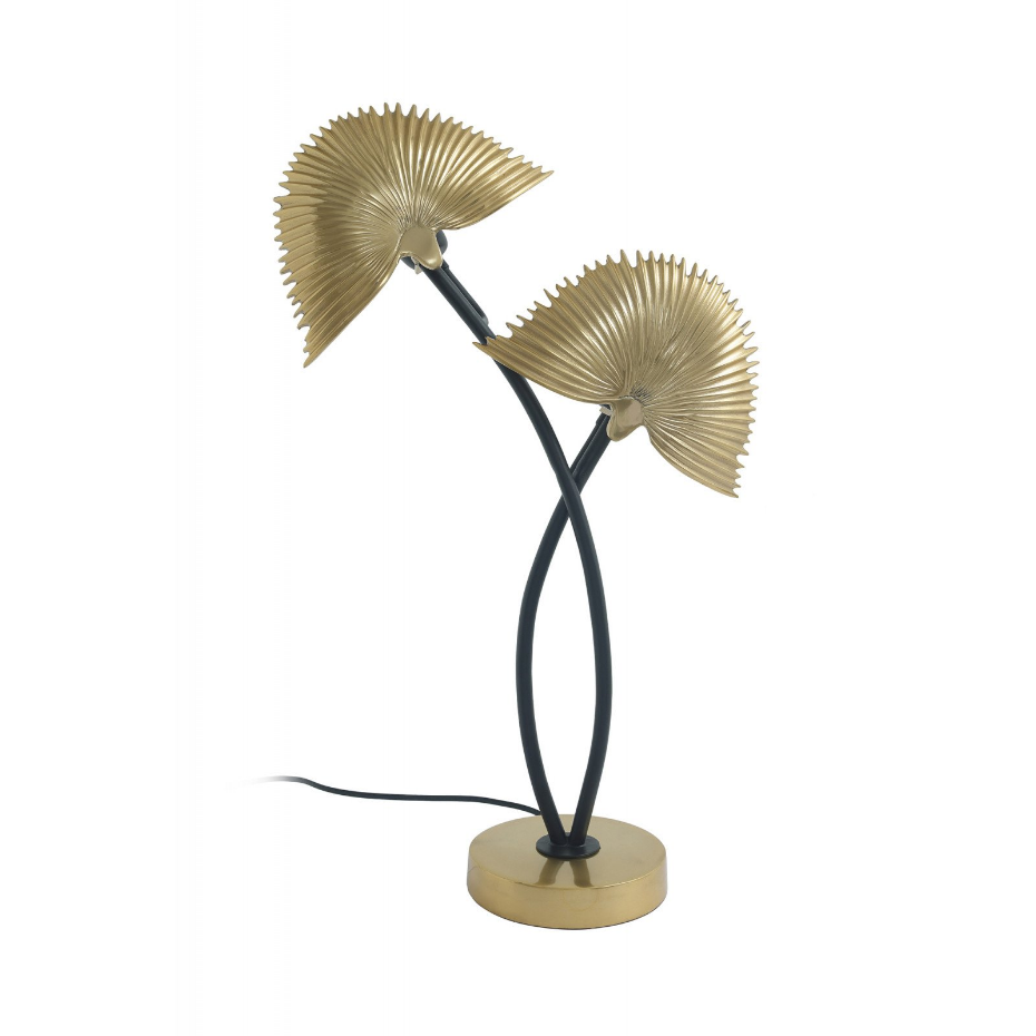 Lampe de table rectangulaire en aluminium Twinflame 125