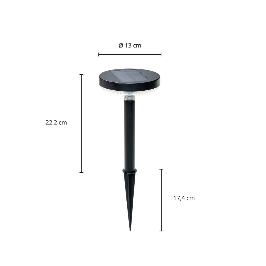 Lampe solaire  moderneLED, Glenios