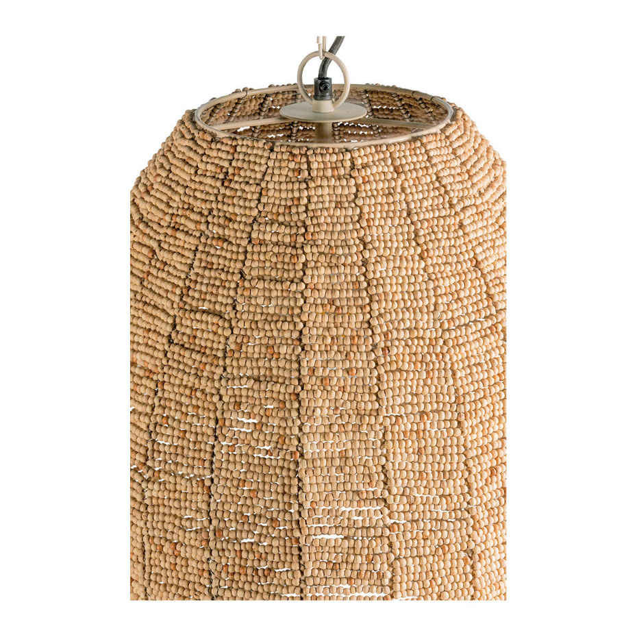 Suspension GAYA perles en bois