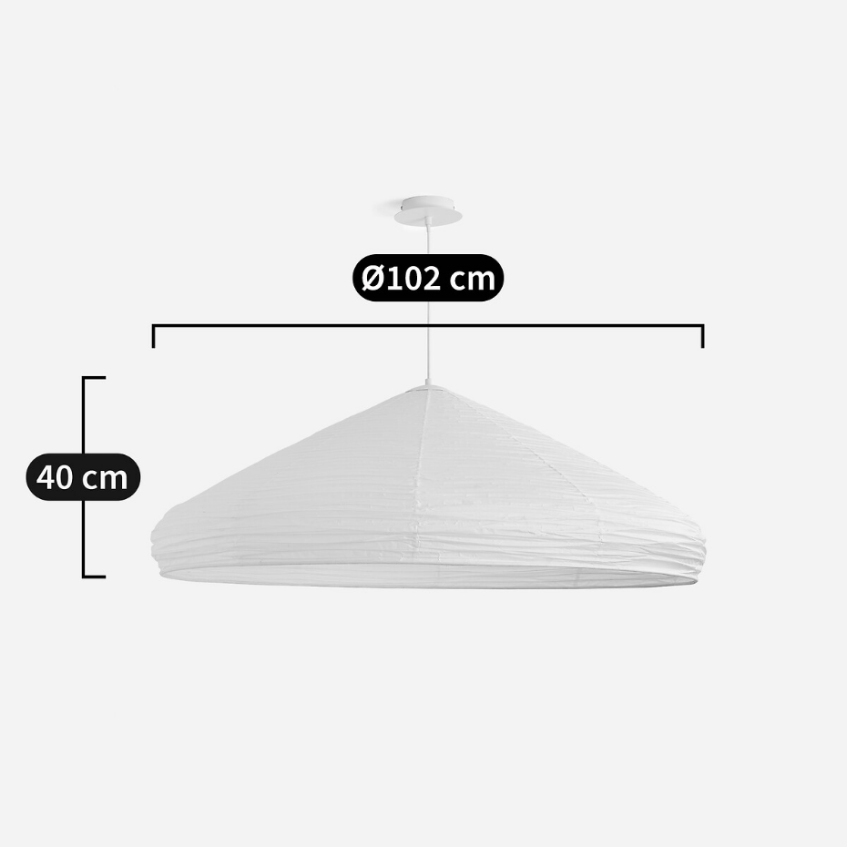 Suspension en papier de riz, DIAH