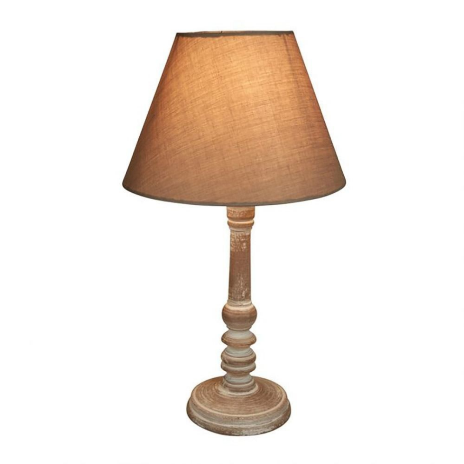 Lampe Charme Bois Taupe