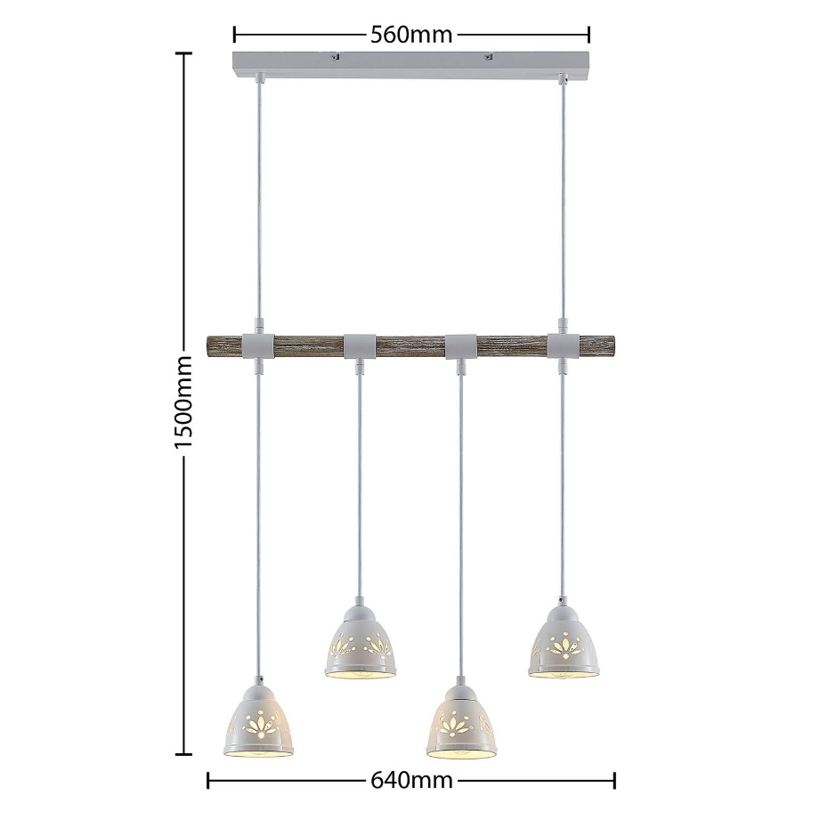Suspension en bois traditionnelle, Pimana