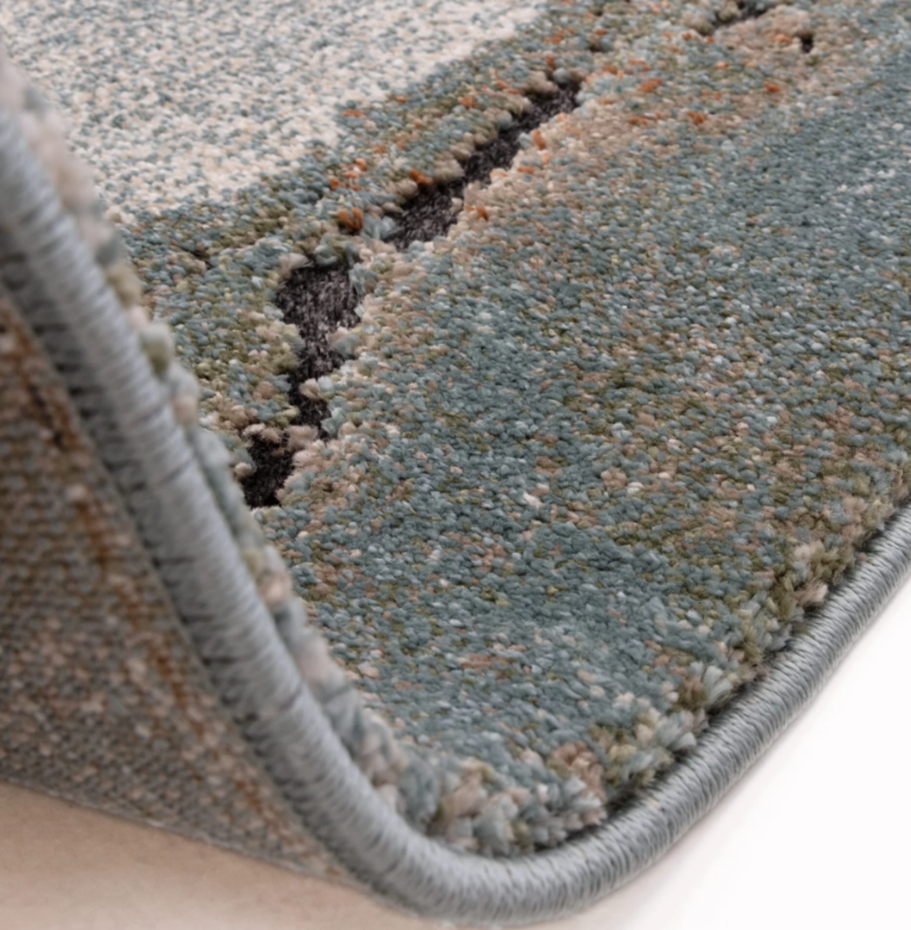 Tapis salon et chambre tissé plat HAVEN