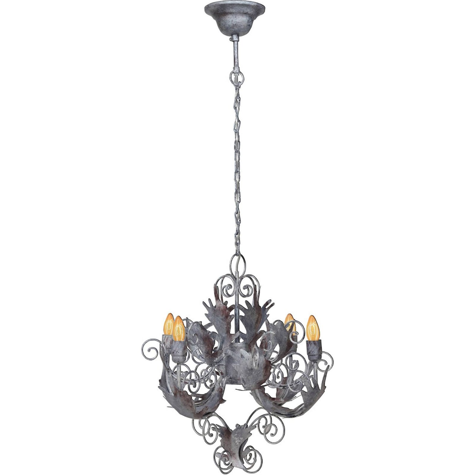 Lustre suspension en fer Fly through small