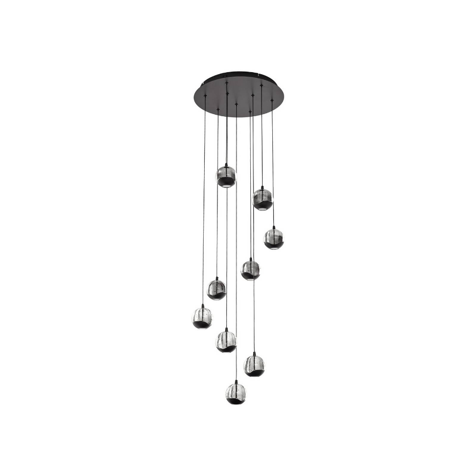 Suspension en verre moderneLED, Hayley