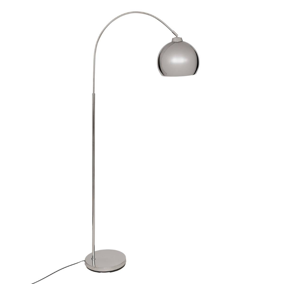 Lampadaire arc acier doré FLORIS