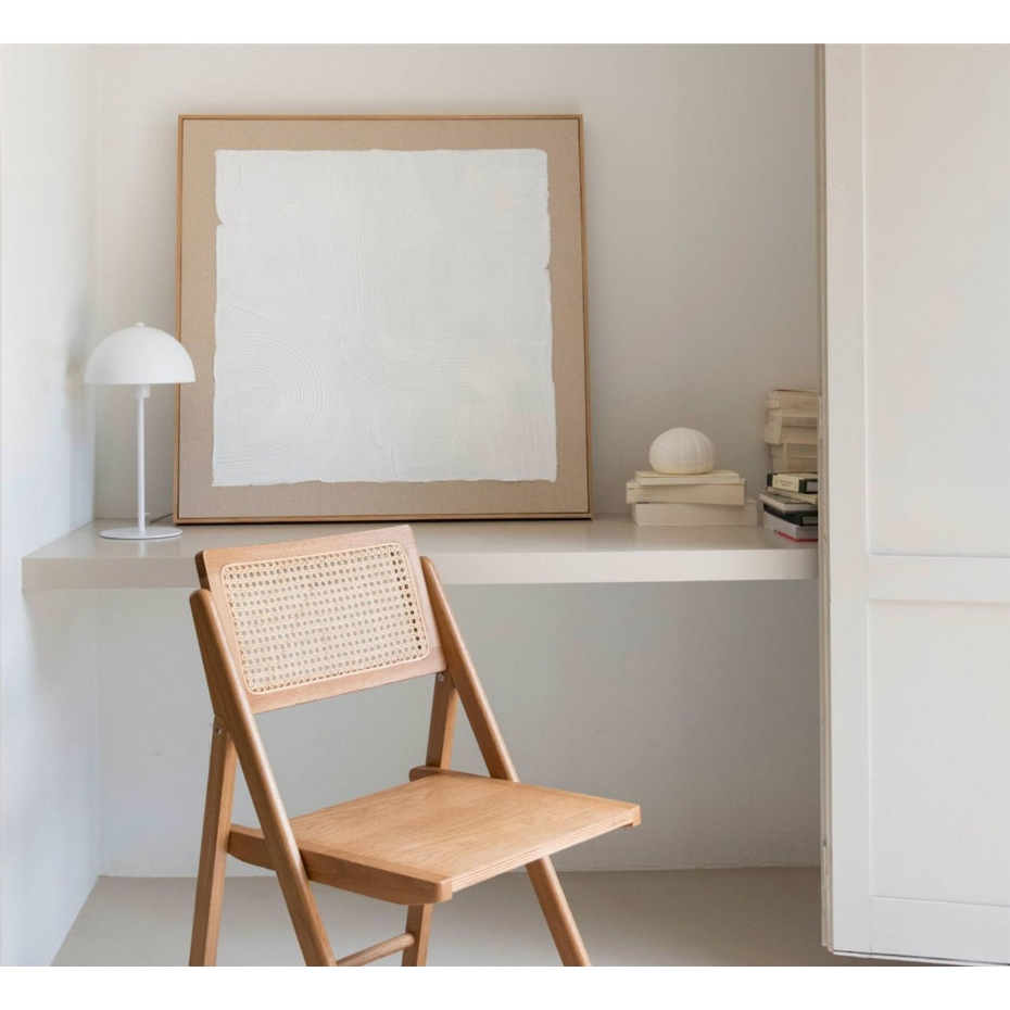 Lampe de table ronde en laiton
