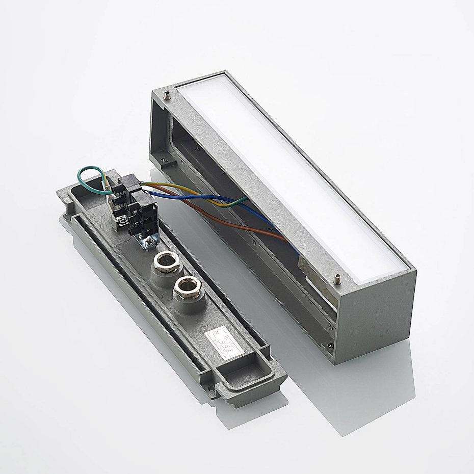 Applique extérieure en aluminium moderneLED