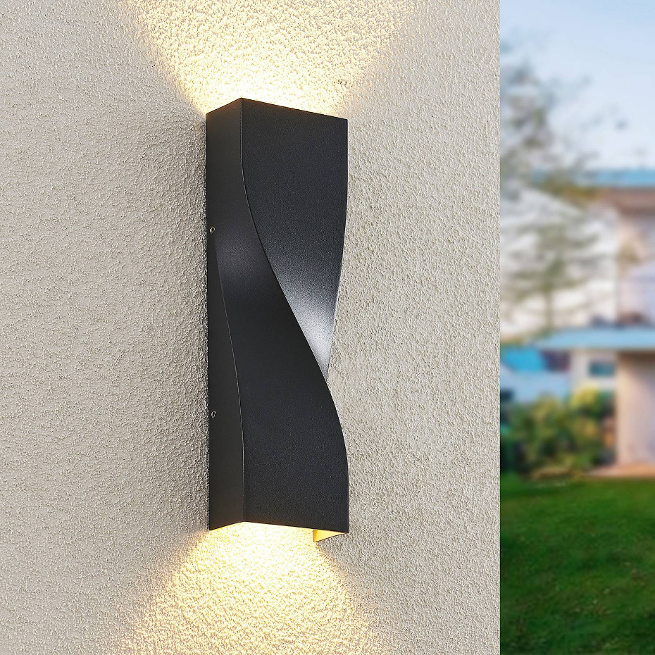 Applique extérieure en aluminium moderneLED