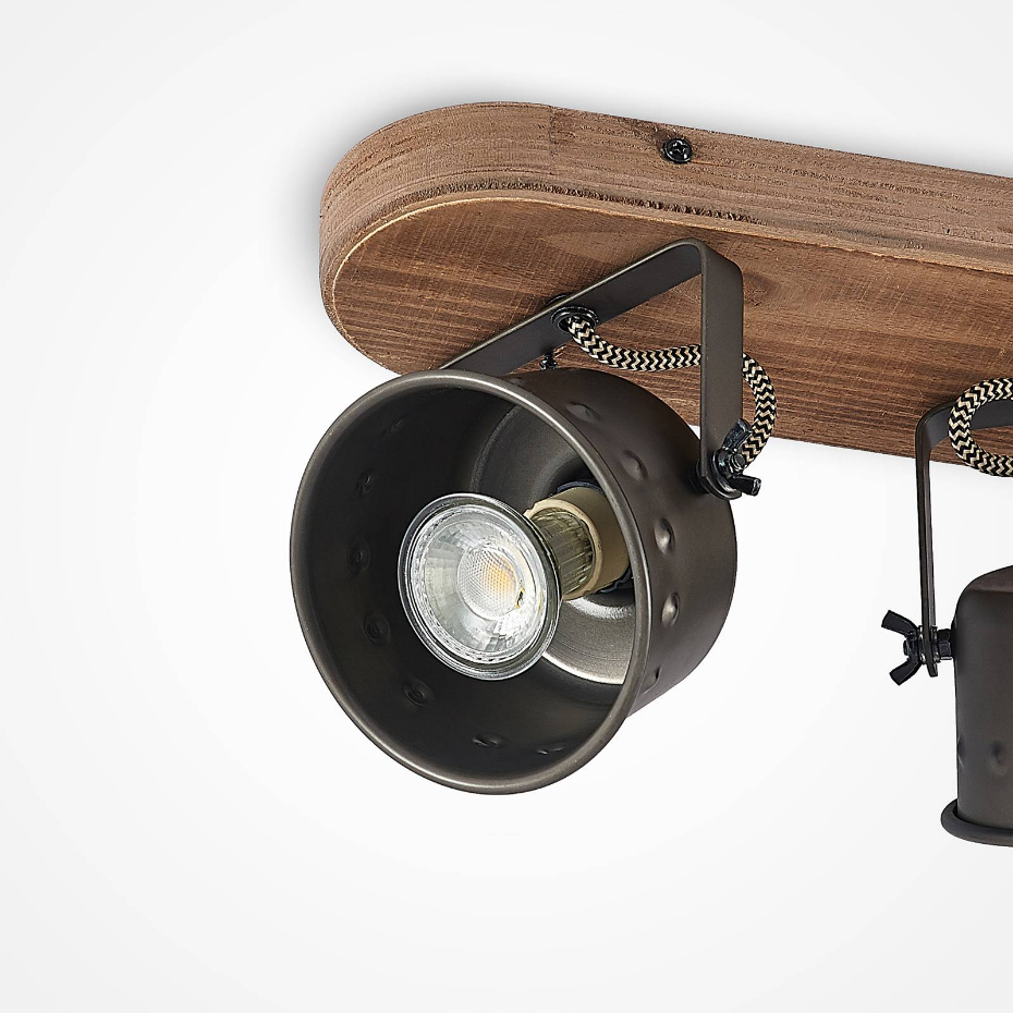 Projecteur halogène en métal vintage