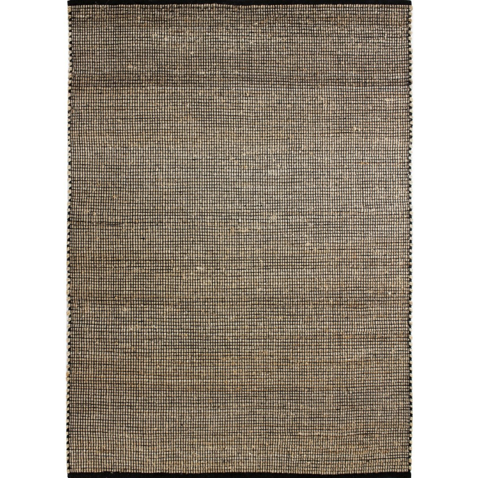 Tapis tissé en jute et coton JUTE COTON