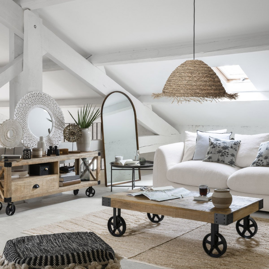 Suspension roseau naturel SEA VIEW