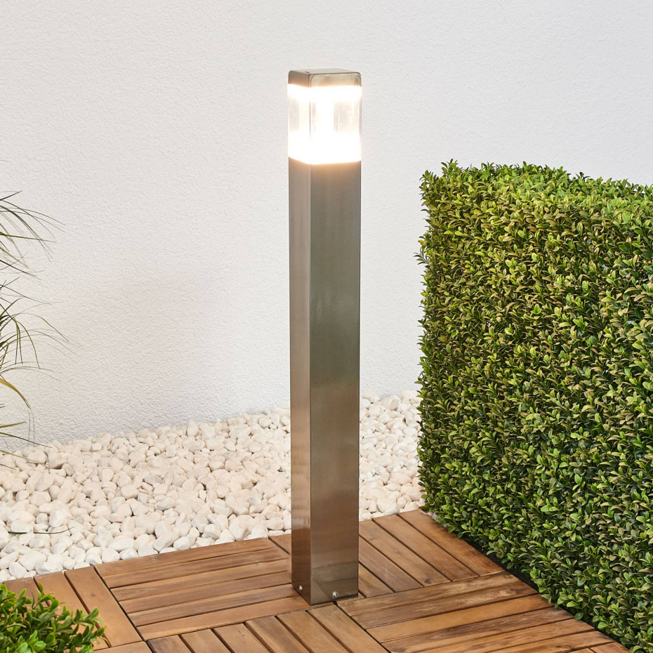 Luminaire extérieur en inox moderneLED