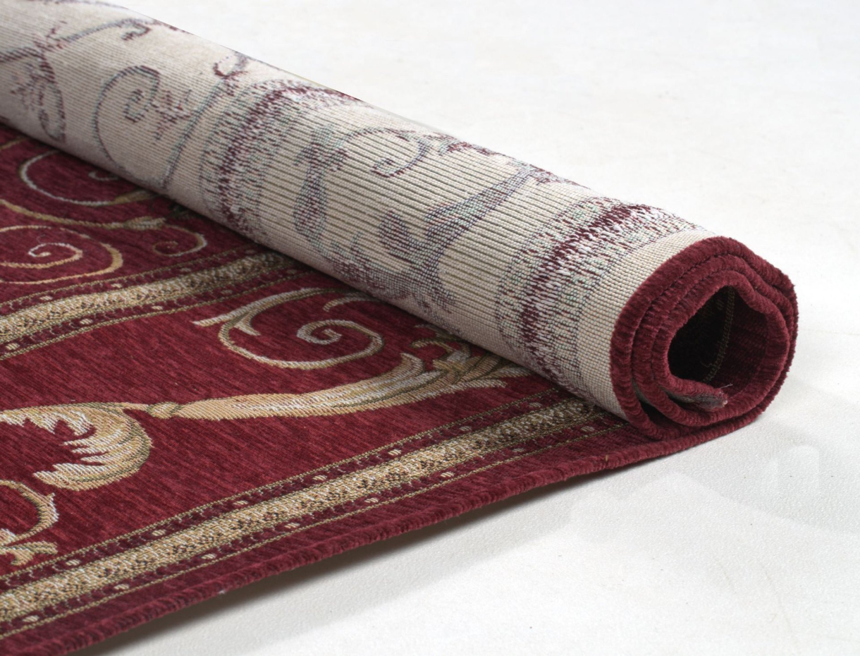 Tapis floral Flomi Florentina, tissé, plat