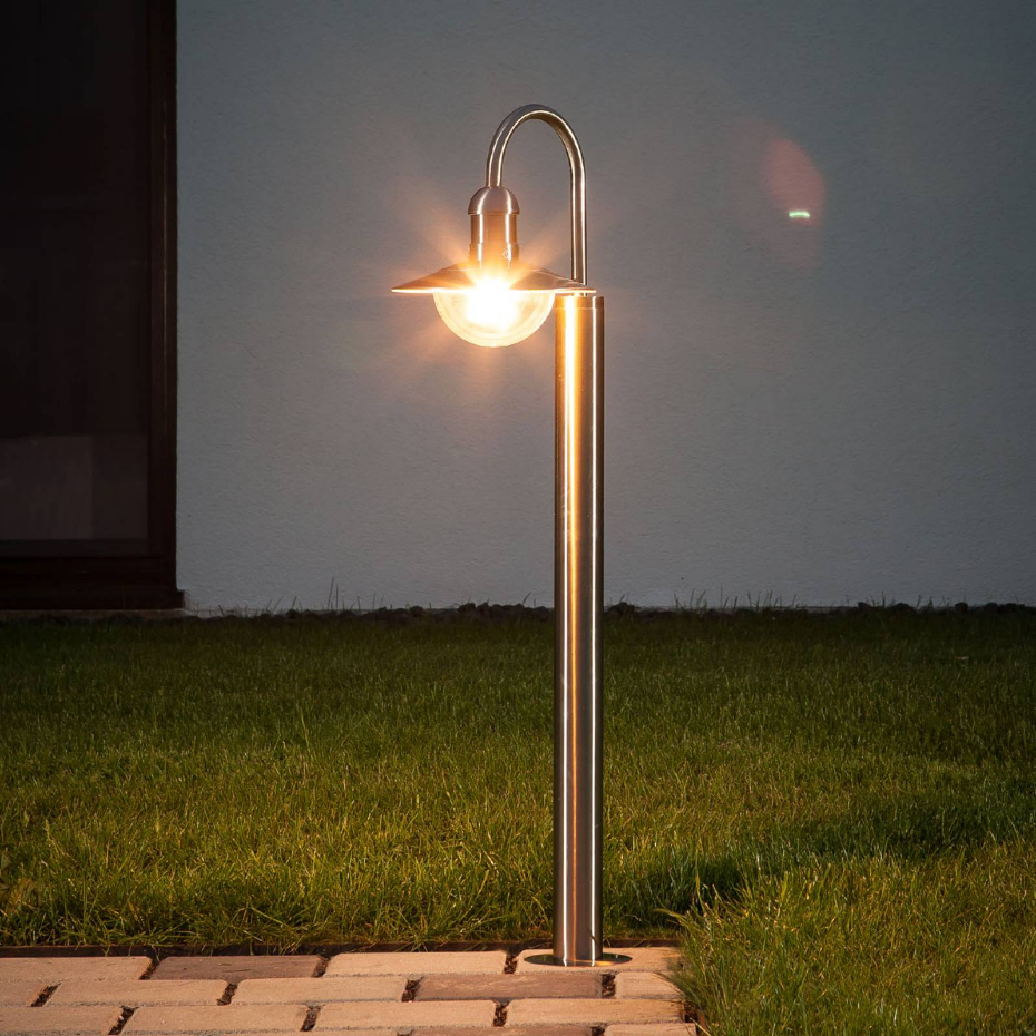 Luminaire extérieur en inox moderne, Damion