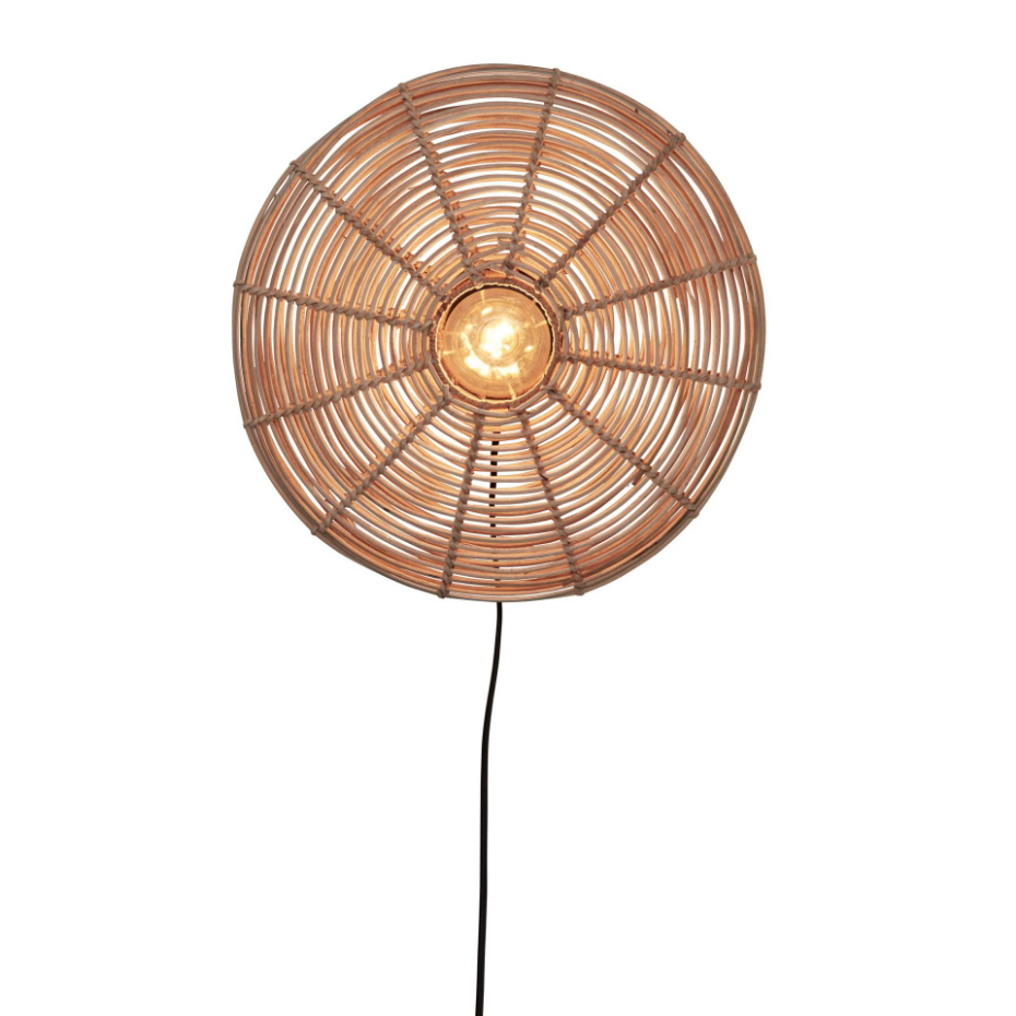 Lampe Murale Rotin TANAMI