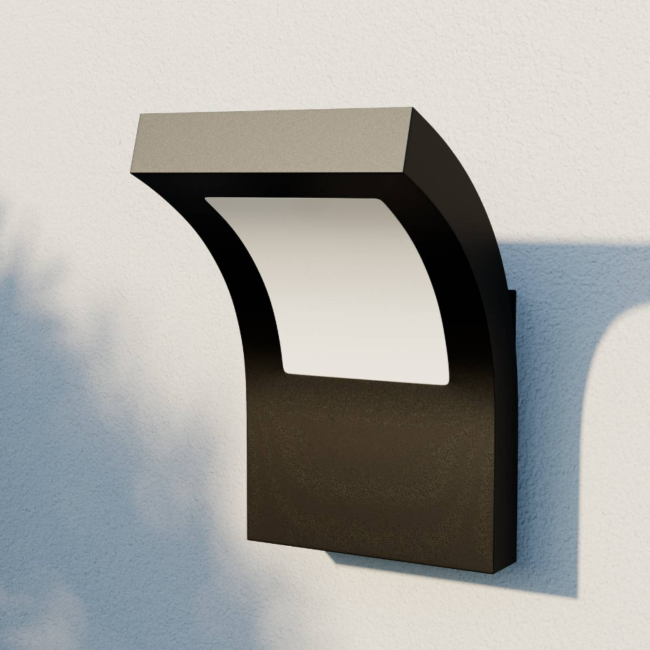 Applique extérieure en aluminium moderneLED